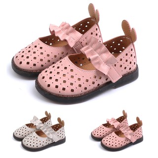 Sandal xỏ ngón đính hoa dễ thương cho bé gái