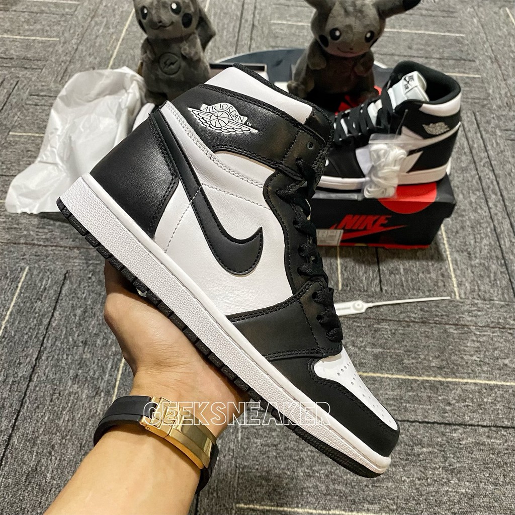 [GeekSneaker] Giày Sneaker JD1 Black WHITE - Phiên Bản Cao Cấp