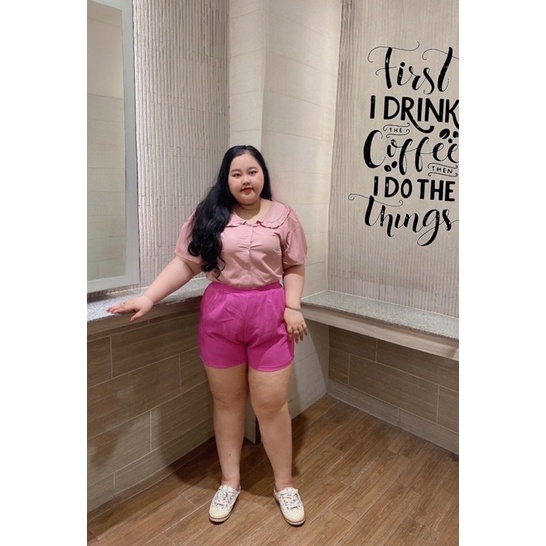 {hàng mới về}áo sơmi bèo tay phồng (60-95kg)