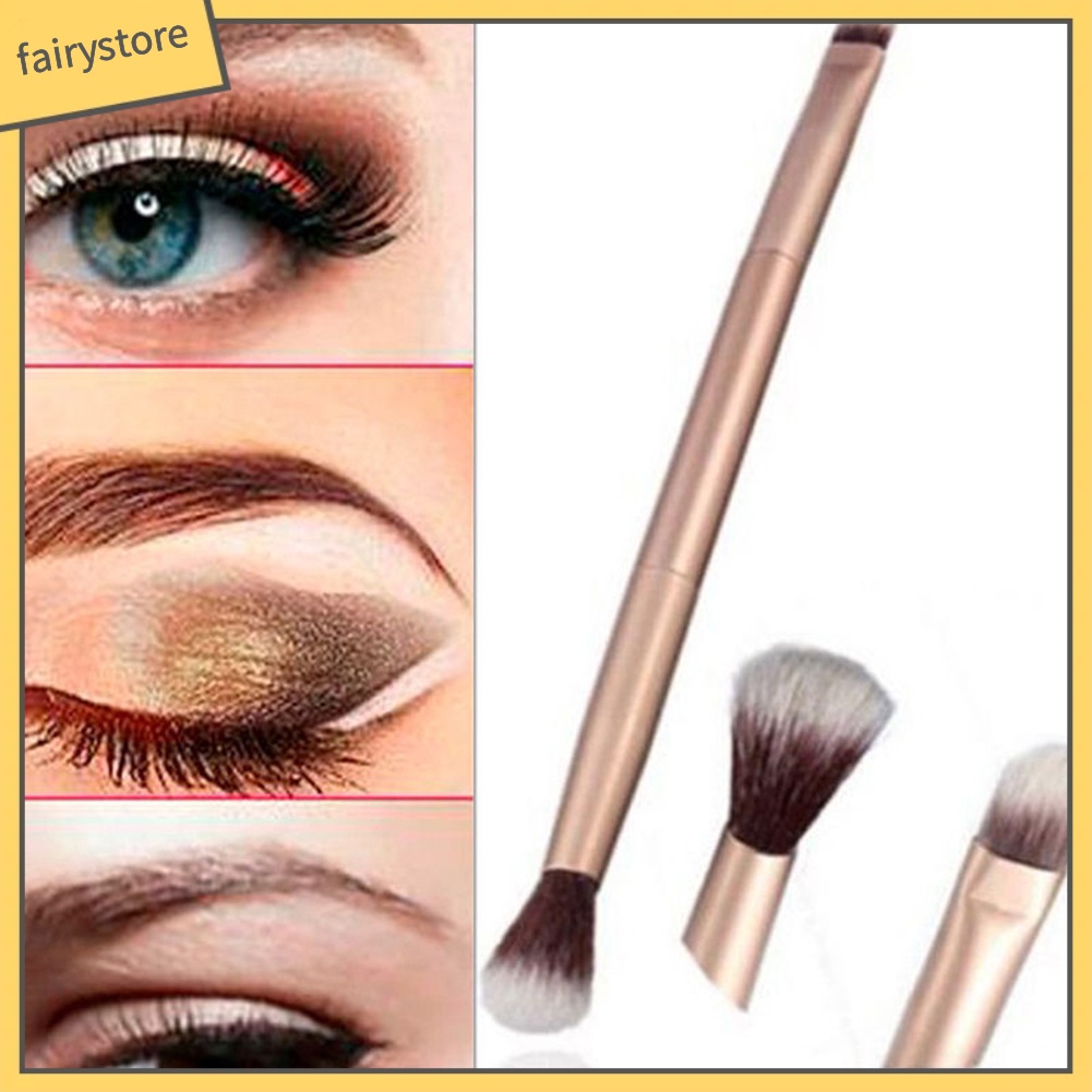 Cọ trang điểm mắt thiết kế 2 đầu tiện lợi
