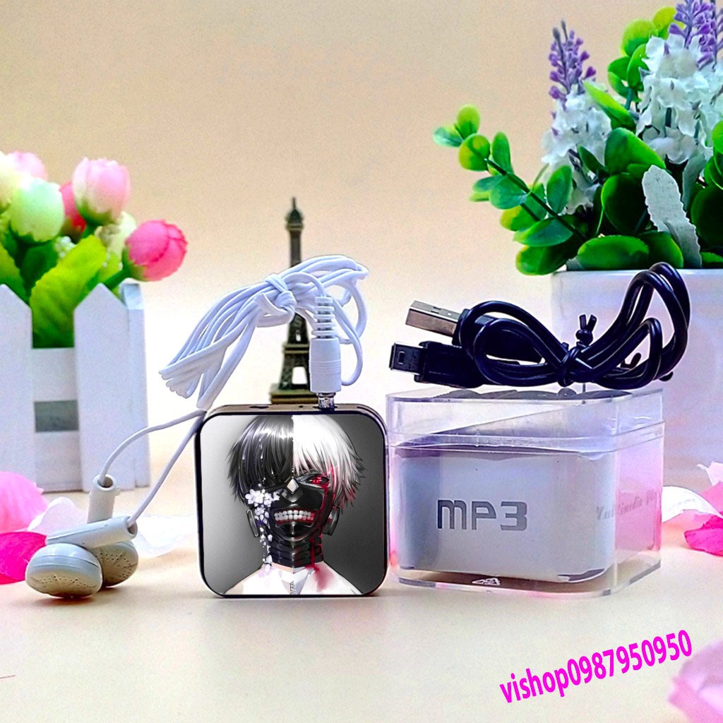 Máy nghe nhạc mp3 hoạt hình 34 mẫu tặng cáp sạc tai nghe shopee. vn|mochi04