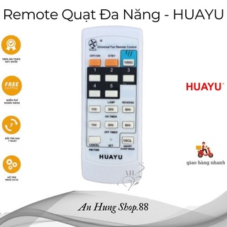 Remote Điều Khiển Quạt Đa Năng Huayu RM-F989 -Dùng Được Các Dòng Quạt Gia Dụng Từ Quạt Bàn,Quạt Treo tường tới quạt trần