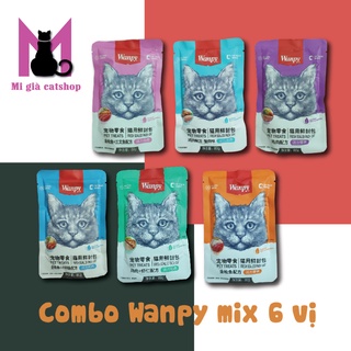 PATE WANPY gói 80gr thơm ngon hấp dẫn cho mèo