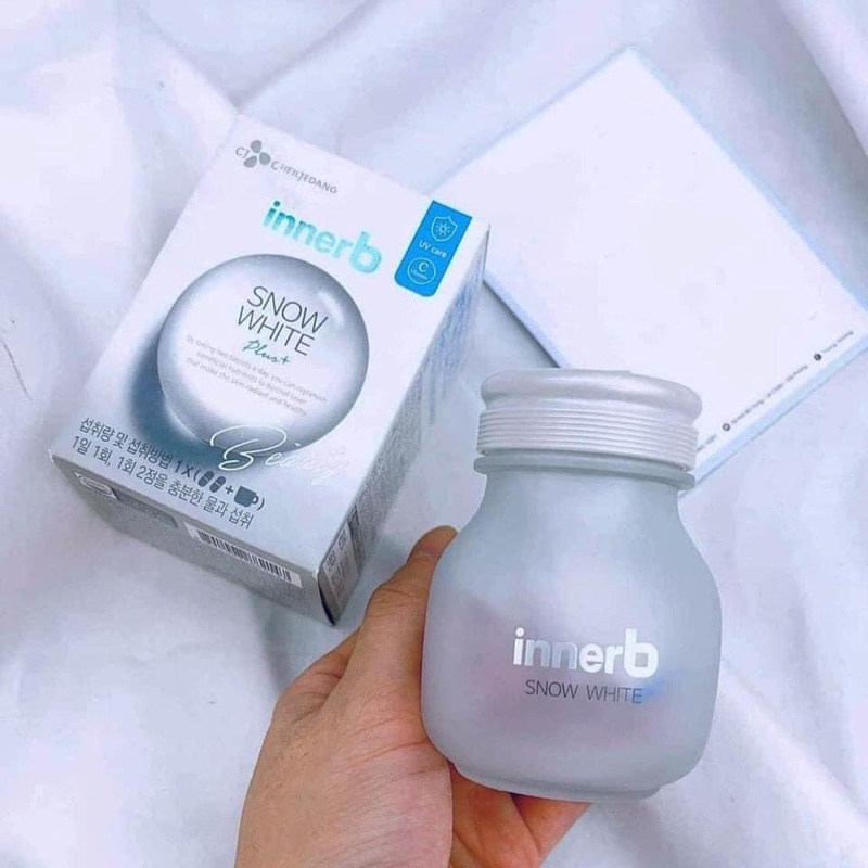Viên uống trắng da InnerB Snow White Hàn Quốc