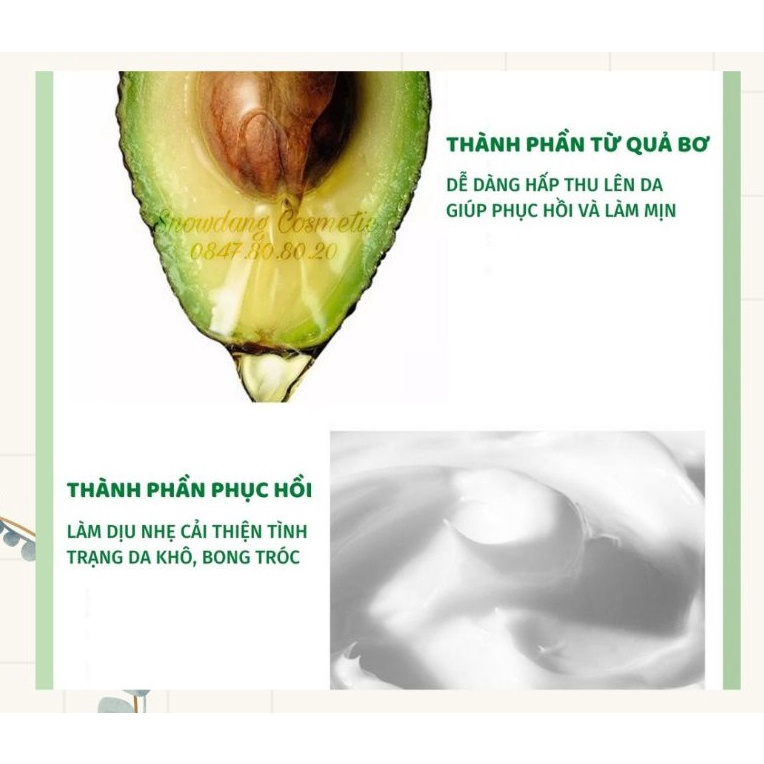 Mặt Nạ Dưỡng Ẩm Tay Chân Tinh Chất Quả bơ Bioaqua Làm Mềm Mịn Da Giúp Da Trắng Khỏe