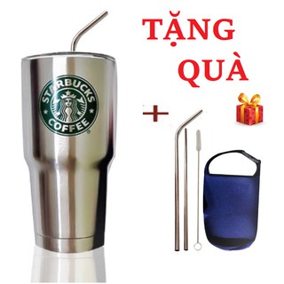 Ly Giữ Nhiệt Thái Lan - Ly Giữ Nhiệt -HM 900ml - Giao Ngẫu Nhiên - Tặng Bộ Ống Hút và Túi Vải