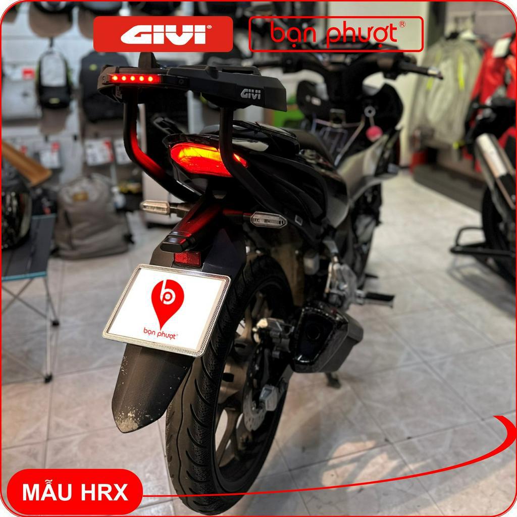 Baga Givi Gắn Thùng Sau Givi Cho Winner 150, Winner X V1, V2, V3 - Cảng Trợ Lực GIVI HRX, HRV Winner X/150 - Bạn Phượt