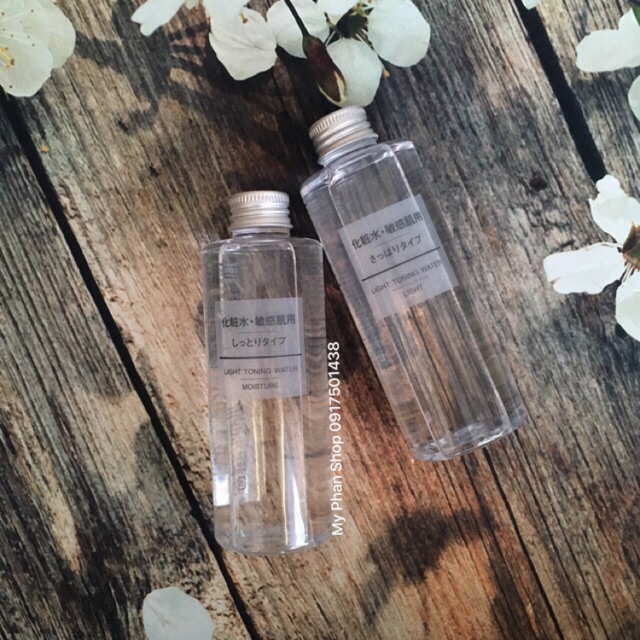 Nước Hoa Hồng Muji Light Toning Water 200ml