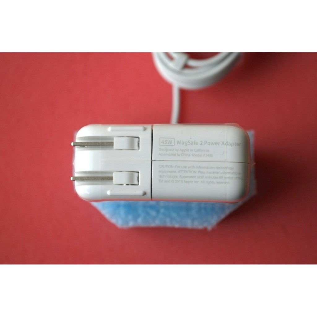 Sạc ADAPTER APPLE 45W MagSafe 2 (14.85V 3.05A) ZIN Macbook  A1435, A1465, A1436, A1466