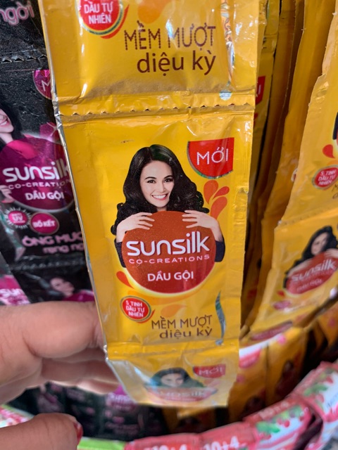 Dầu gội Sunsilk óng mượt rạng ngời