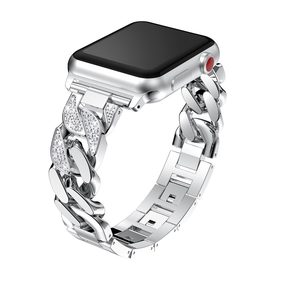 Dây Đeo Đồng Hồ Bằng Kim Loại Cho iWatch 8 7 6 5 SE 4 3 2 1 Iwatch 49mm 38 42 40 44mm