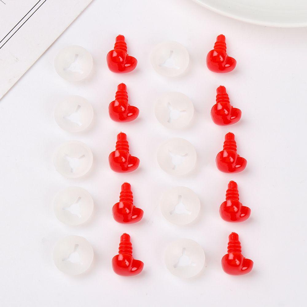 Set 10 / 5 Cặp Mắt Nhựa Màu Hồng / Đỏ / Đen Cho Búp Bê BJD DIY