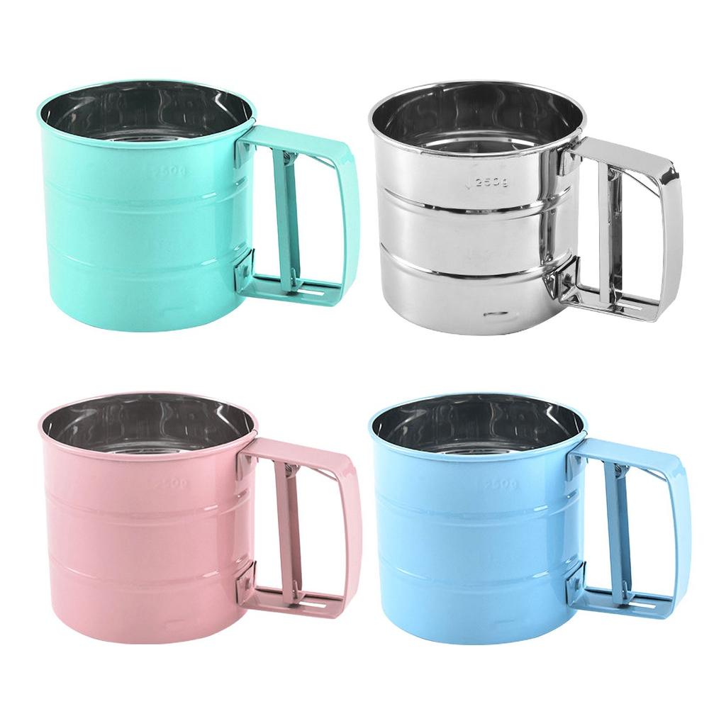 Dụng Cụ Rây Bột Làm Bánh Bằng Lưới Tiện Dụng Cho Nhà Bếp