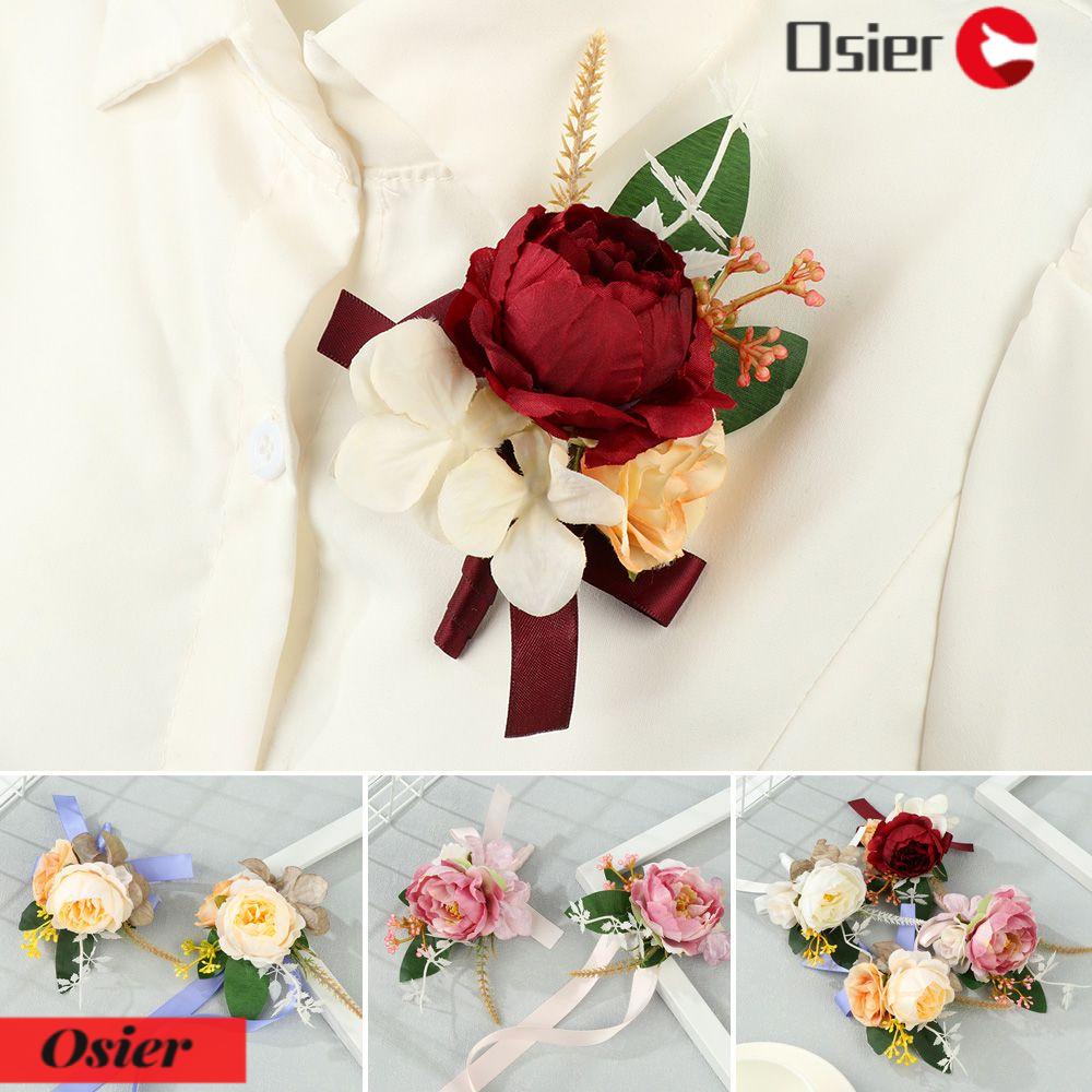 Vòng Tay Hoa Đính Ngọc Trai Nhân Tạo Thời Trang 1 Cái Cho Cô Dâu