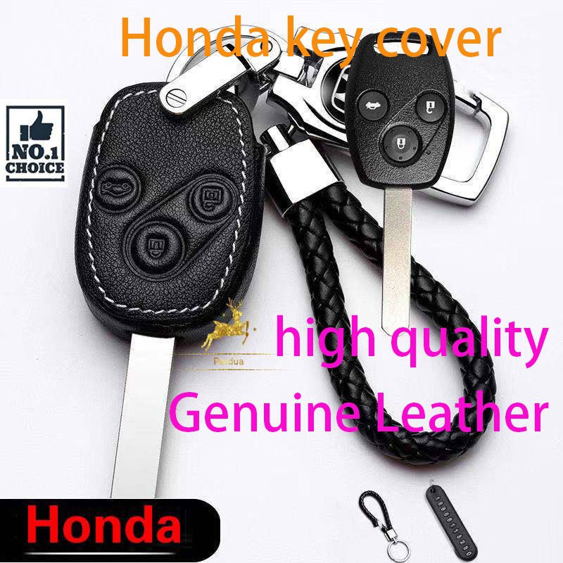 Honda xe chủ chốt Trường hợp Che Keyless Keychain Fit Đối 2007-2020 Honda CITY HRV CRV BRV CITY JAZZ CIVIC ACCORD su