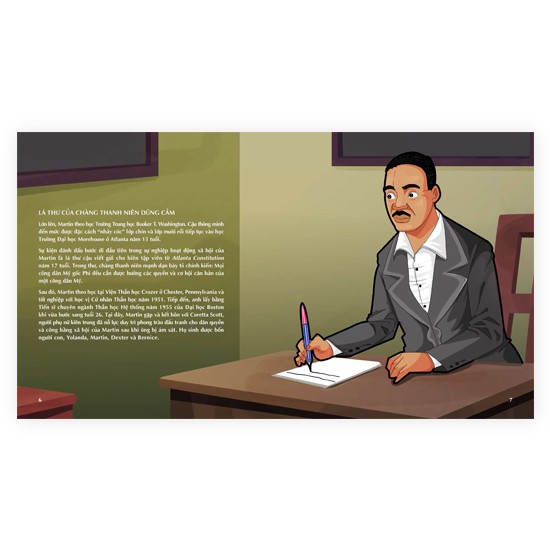 Sách - Martin Luther King - Dũng Cảm