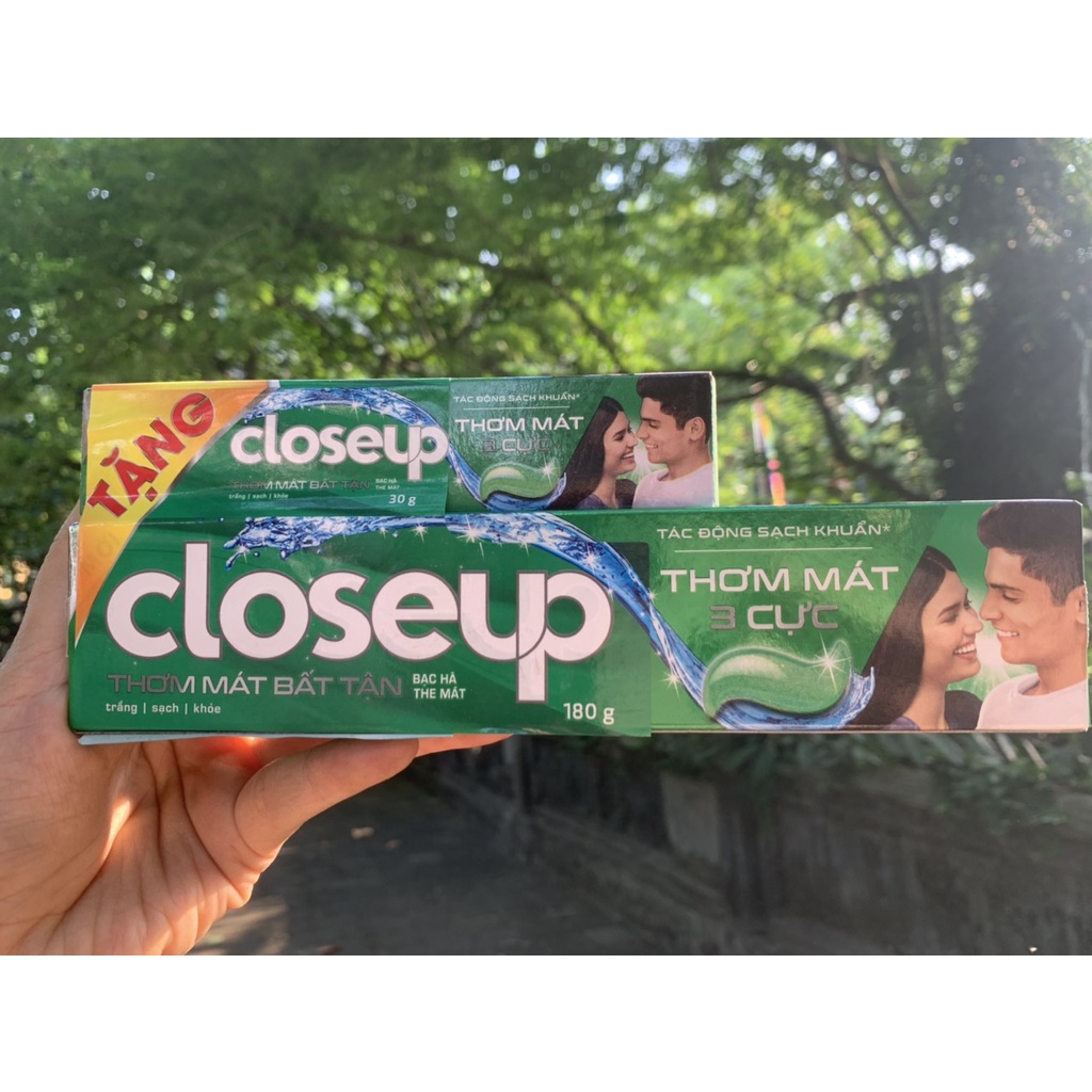 KEM ĐÁNH RĂNG CLOSEUP 180G BẠC HÀ THƠM MÁT