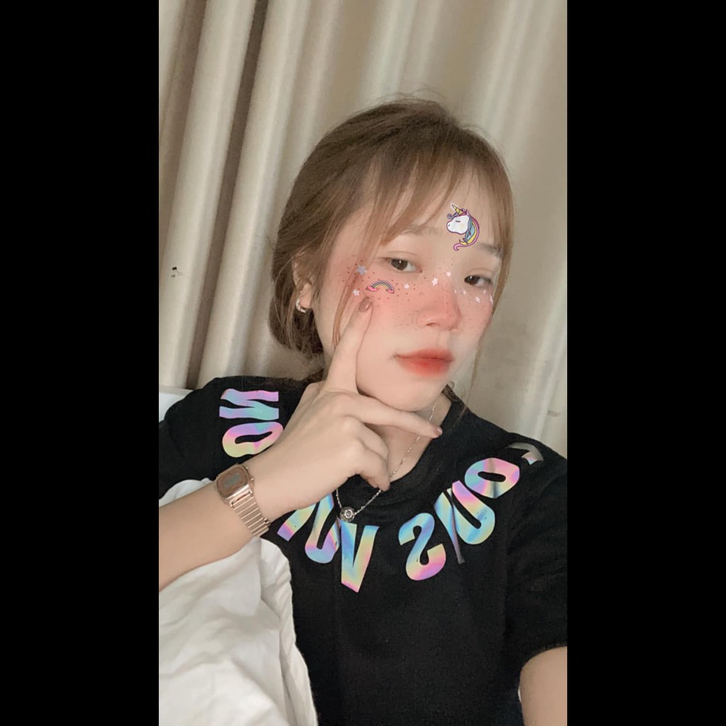 Áo phản quang LV.T Louis./uitton áo thun nữ form rộng áo phông nam unisex chất vải cotton TATO OFFICIAL