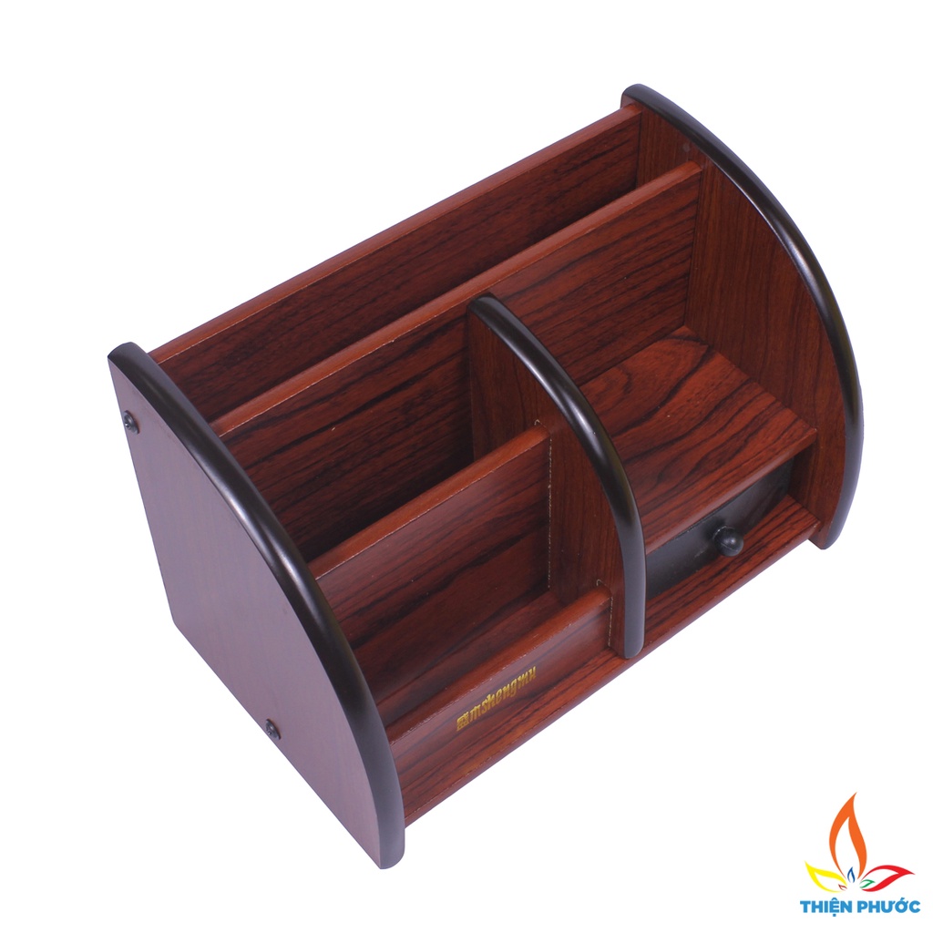 Hộp cắm bút để bàn gỗ Xukiva 6051 - Thiết Kế Sang Trọng giúp thuận tiện trong việc lưu trữ SUKADO