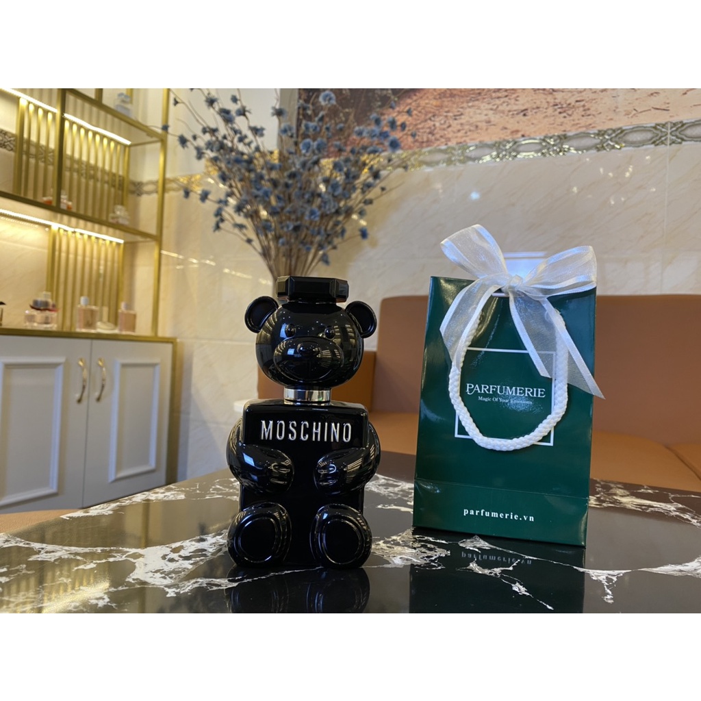Nước hoa nam Gấu Đen Moschino Toy Boy hương thơm tươi mới, hiện đại, nam tính