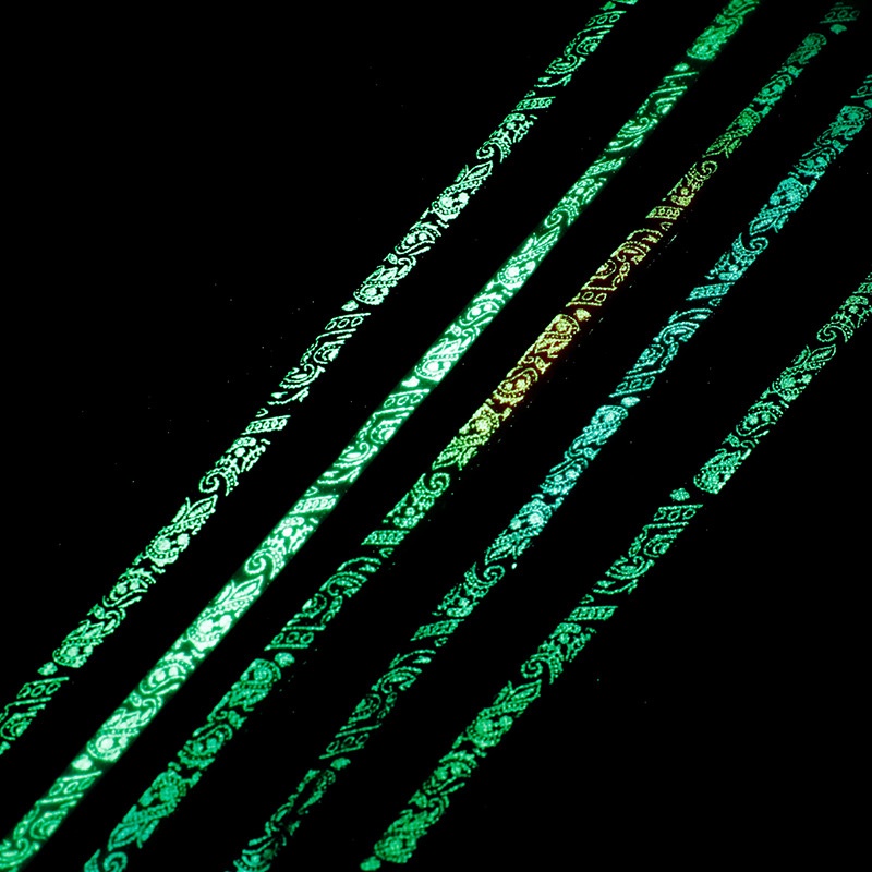 Dây Giày Màu Gradient Dạ Quang Độc Đáo