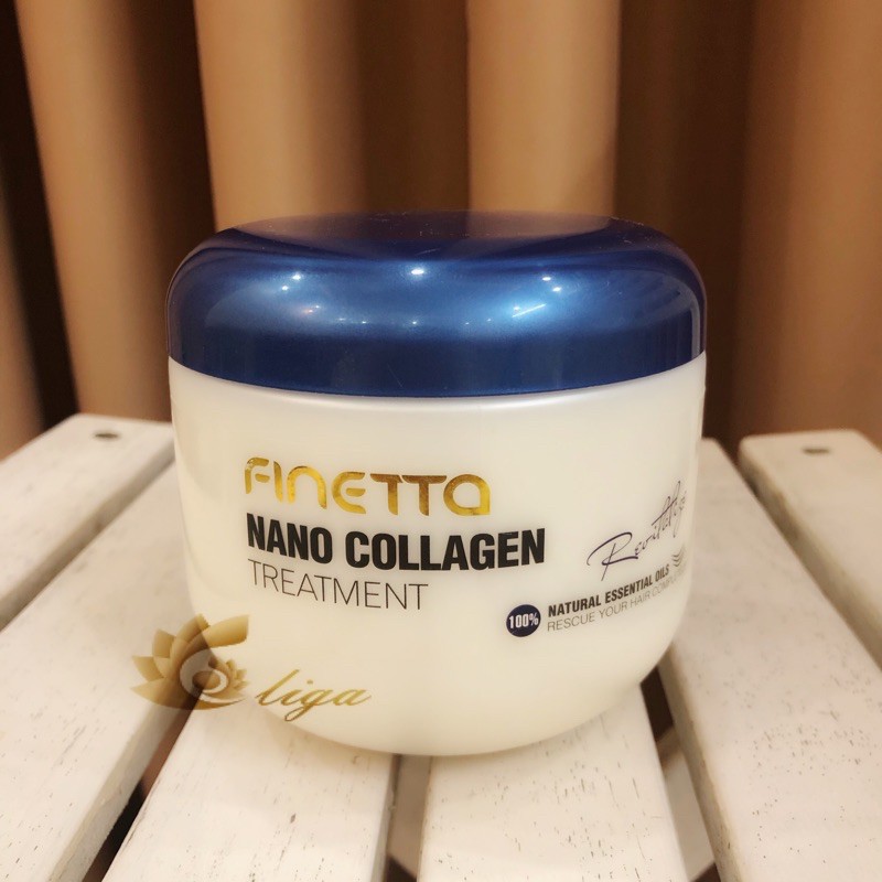 Dưỡng hấp tóc Nano collagen 100% tự nhiên phục hồi tóc dùng hoá chất