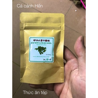 Thức ăn tảo viên cho tép cảnh