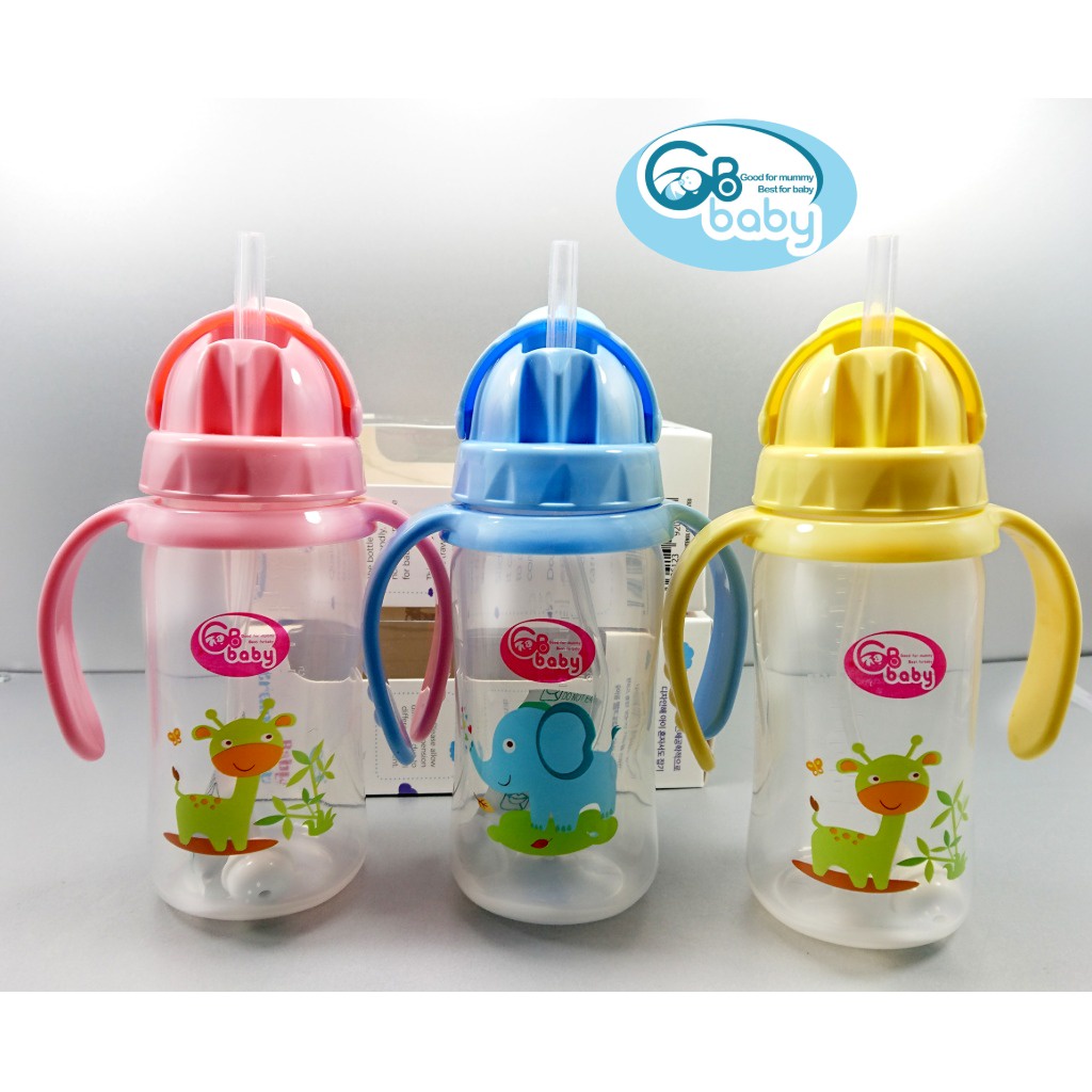 Bình uống nước chim cánh cụt GB-BABY 260ml