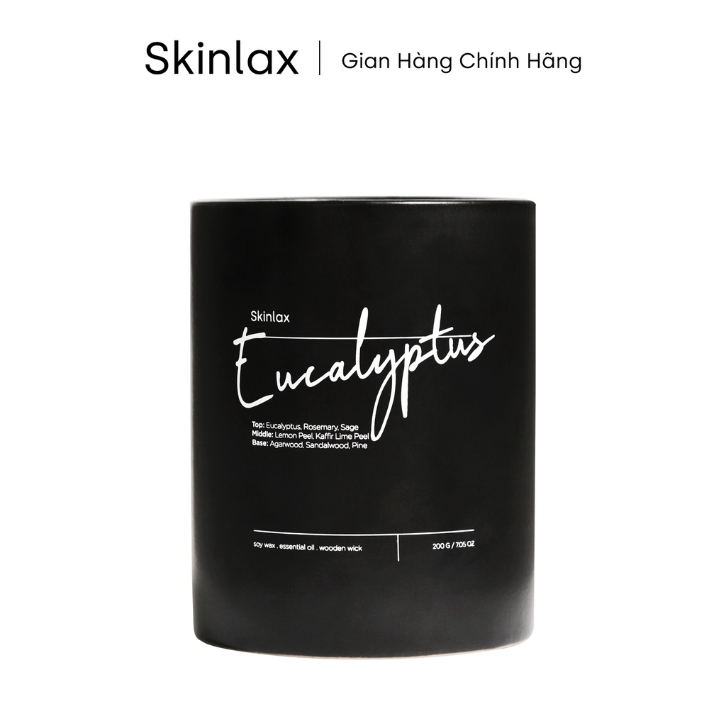 Nến Thơm Tinh Dầu Trị Liệu SKINLAX ( 200g )