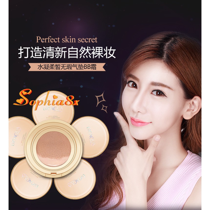 Phấn nước cao cấp che khuyết điểm Cushion Bioaqua