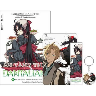 bán lẻ bookmark, postcard, móc khóa ẩn tàng thư dantalian55