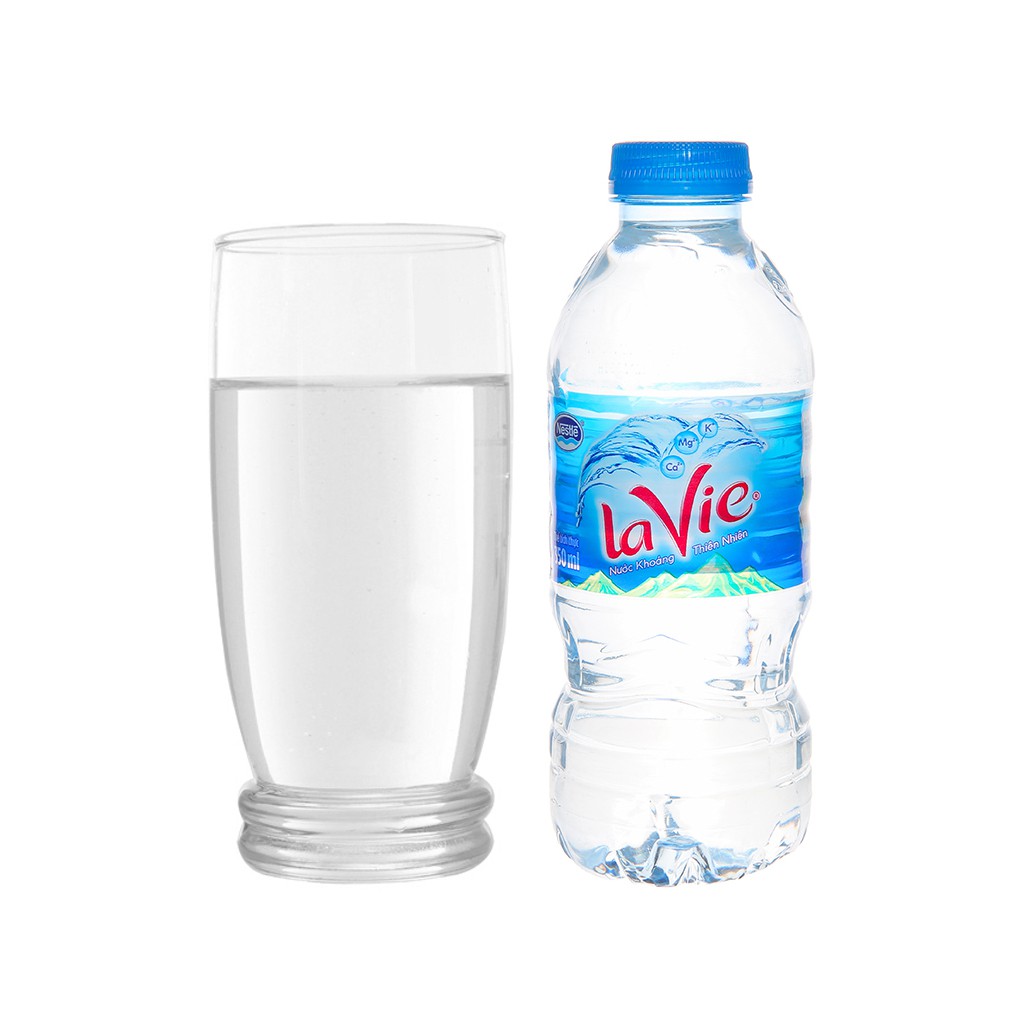 Nước Khoáng Lavie 350ml 24 Chai/Thùng