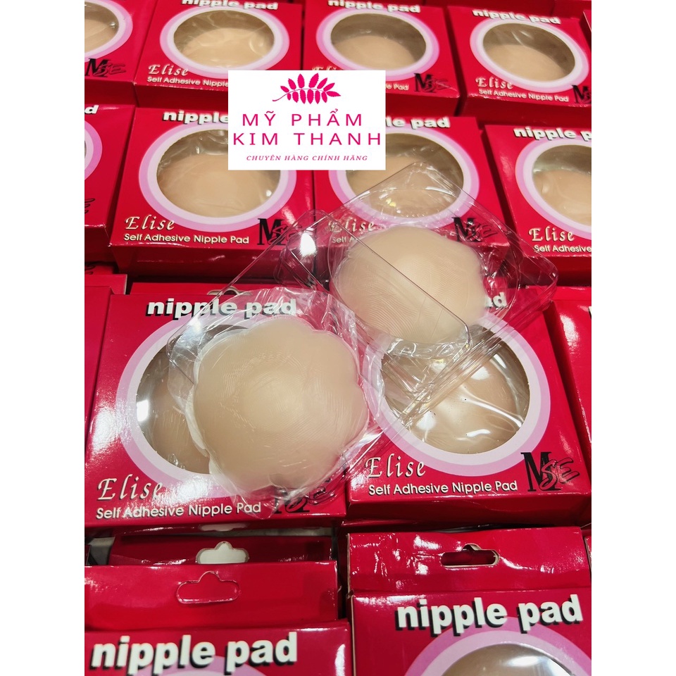 Miếng dán ngực ti silicon, dán ti 1 cặp dùng được nhiều lần