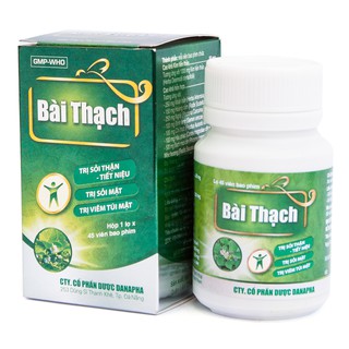 Bài Thạch lợi tiểu, bài sỏi thận, sỏi mật ( lọ 45 viên )