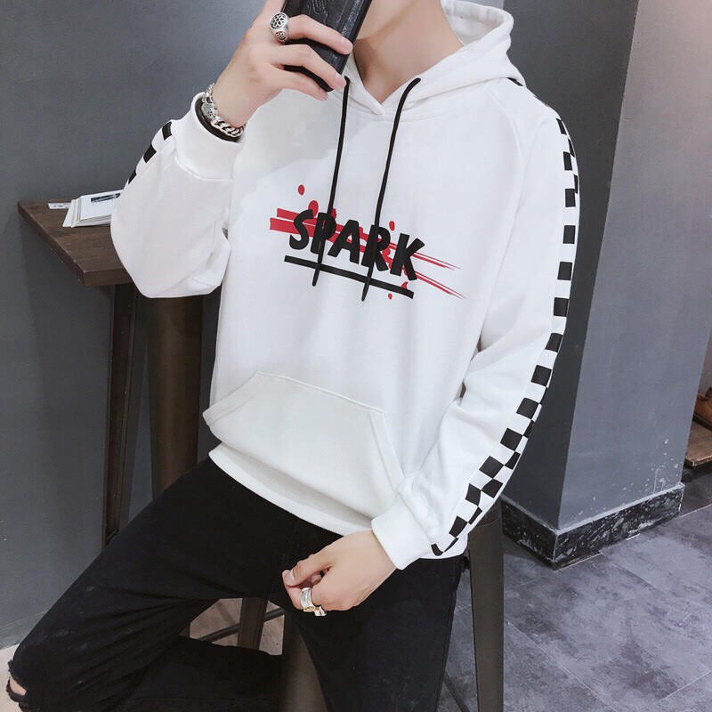 Áo hoodie nỉ ngoại Spark kèm ảnh thật