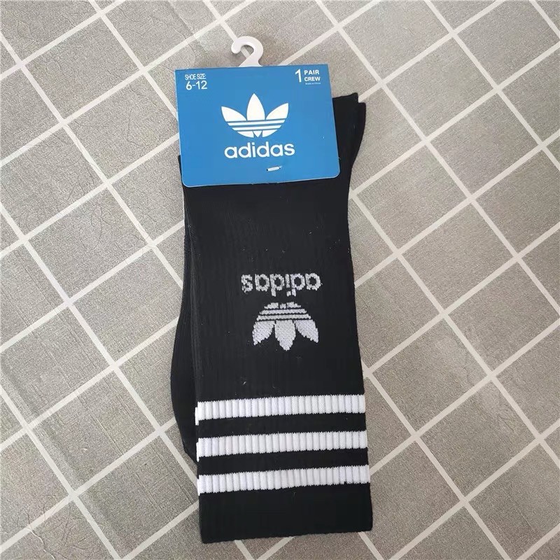 [Freeship + Mã giảm giá] Tất Vớ Nam Nữ Unisex Adidas Hàng Taobao Thể Thao Năng Động Chất Liệu Cotton Mềm Mịn