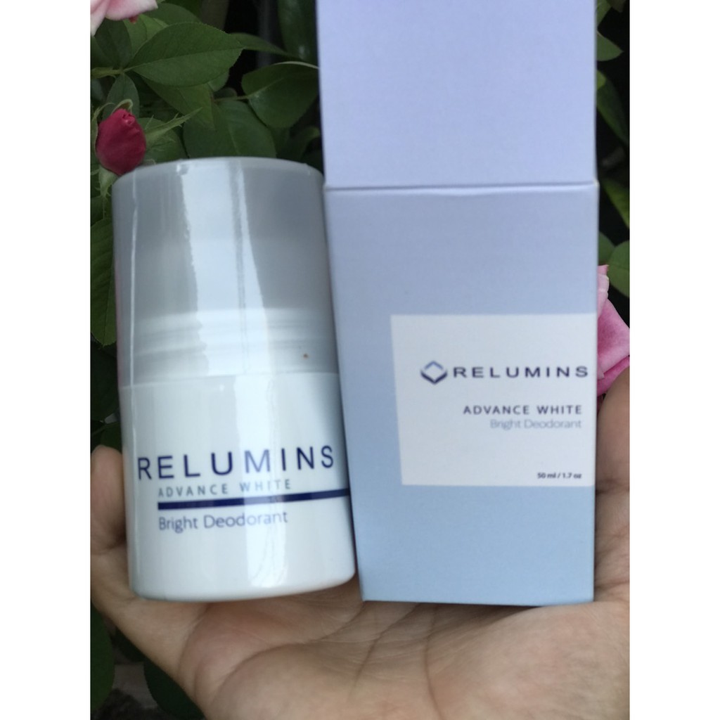 LĂN KHỬ MÙI LÀM TRẮNG NÁCH RELUMINS ADVANCED WHITE 50ML - HÀNG SIÊU THỊ MỸ