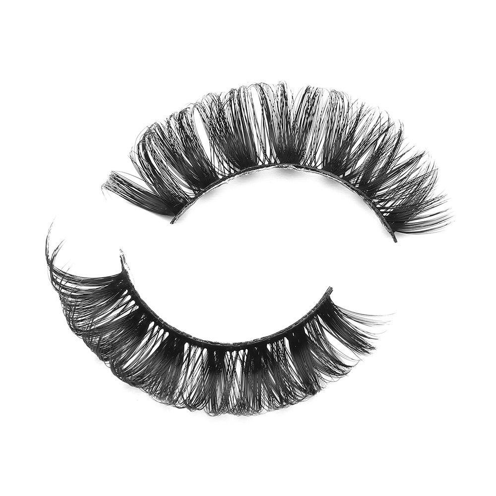 Bộ 10 Cặp Lông Mi Giả Cong 10-23mm Có Thể Tái Sử Dụng