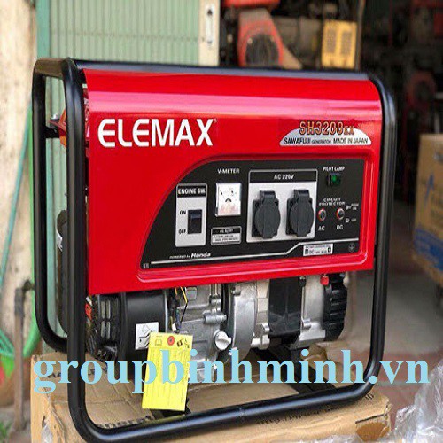 Máy Phát Điện Chạy Xăng Elemax SH5300EX 4.7KVA