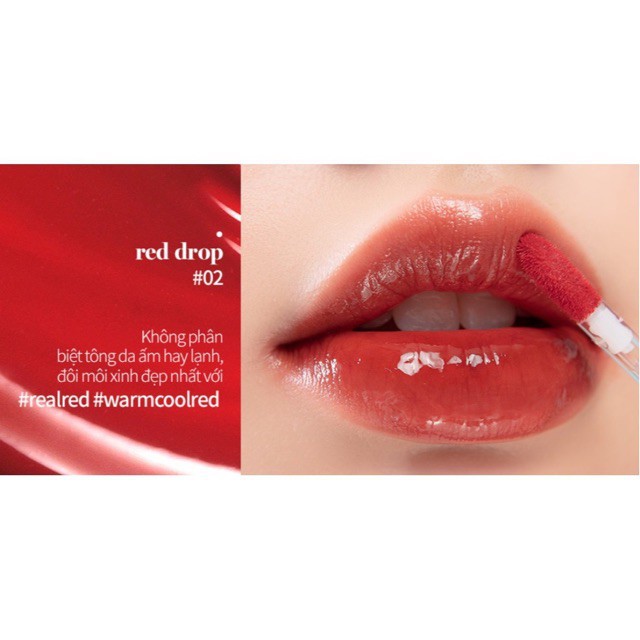 [HOT NEW] Son Tint/Son tint bóng Romand Glasting Water Tint | BigBuy360 - bigbuy360.vn