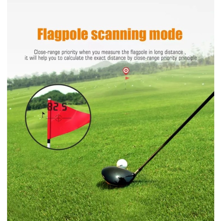 [MÁY BẮN YARD] MÁY DO KHOẢNG CÁCH GOLF MILESEEY 656 YARD 6X bằng laser