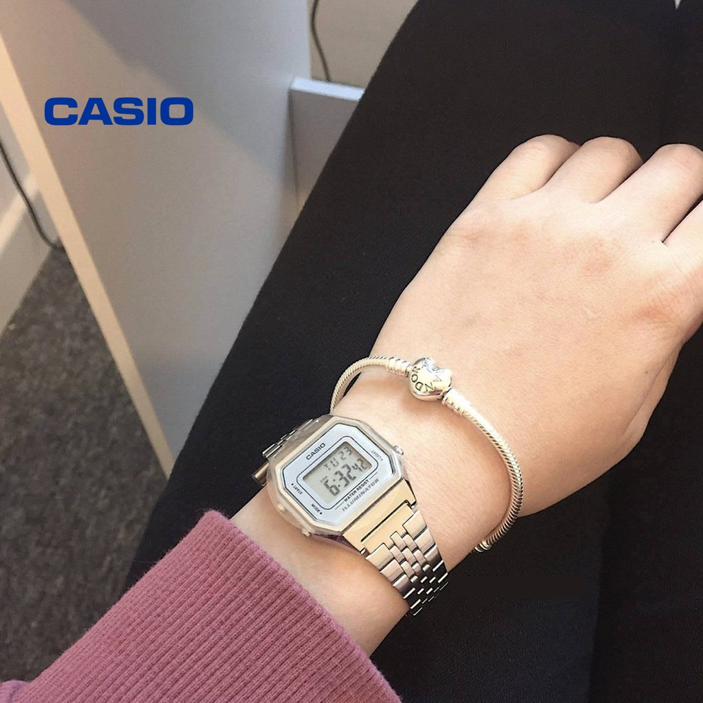 Đồng hồ nữ CASIO LA680WA-7DF chính hãng - Bảo hành 1 năm, Thay pin miễn phí