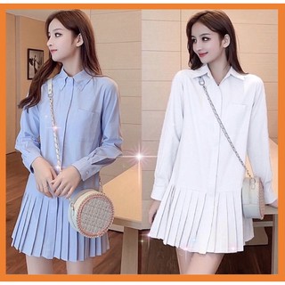 [Sẵn Hàng]♥️Đầm,Váy Somi Xếp Ly(ảnh thật)S->XL