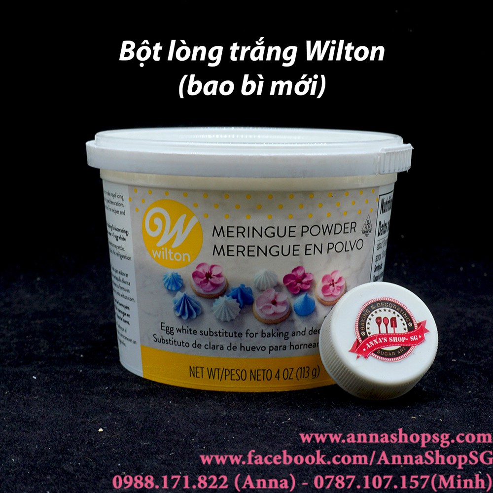 BỘT LÒNG TRẮNG WILTON (MERINGUE POWDER)