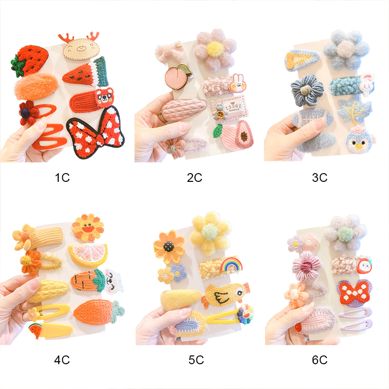 Kẹp Tóc Hình Trái Cây Xinh Xắn Cho Bé Gái