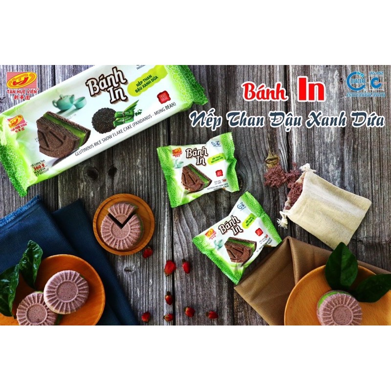 Bánh In nếp than Tân Huê Viên