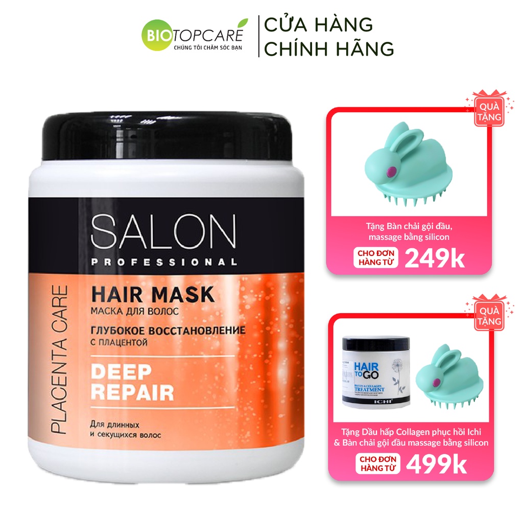 Kem Ủ Xả Phục Hồi Sâu Deep Repair Salon Professional 1000ml - Nhập khẩu chính hãng - TN110