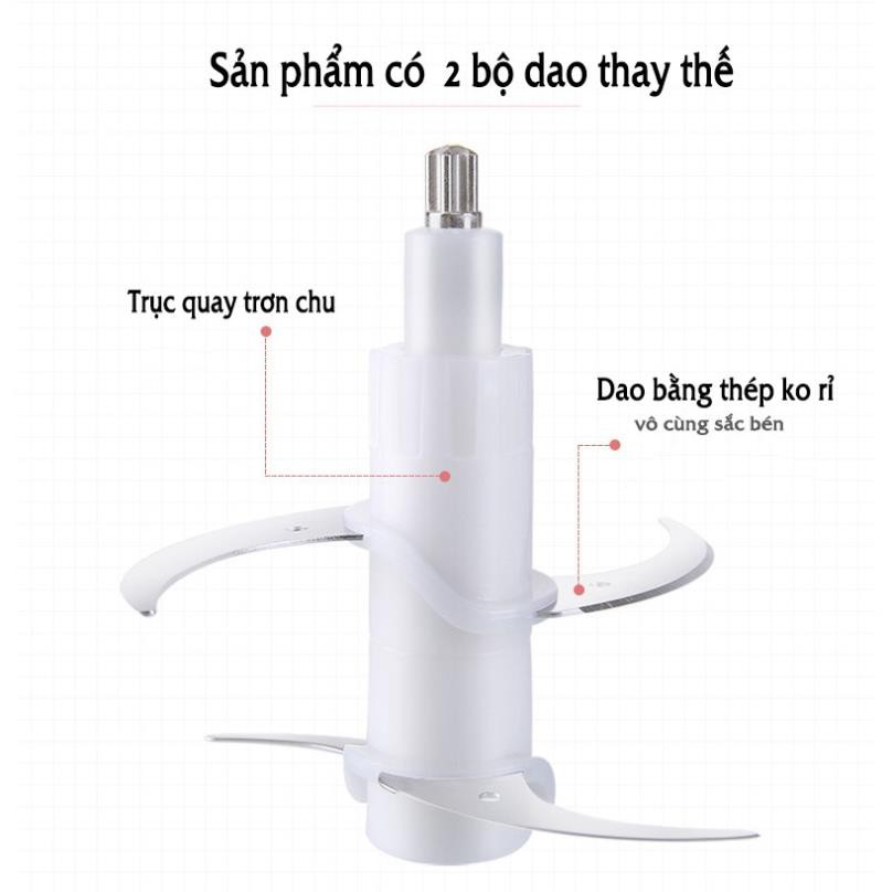 Máy xay thịt Lotor  công suất 300W cối thủy tinh dày 6mm - SCJ