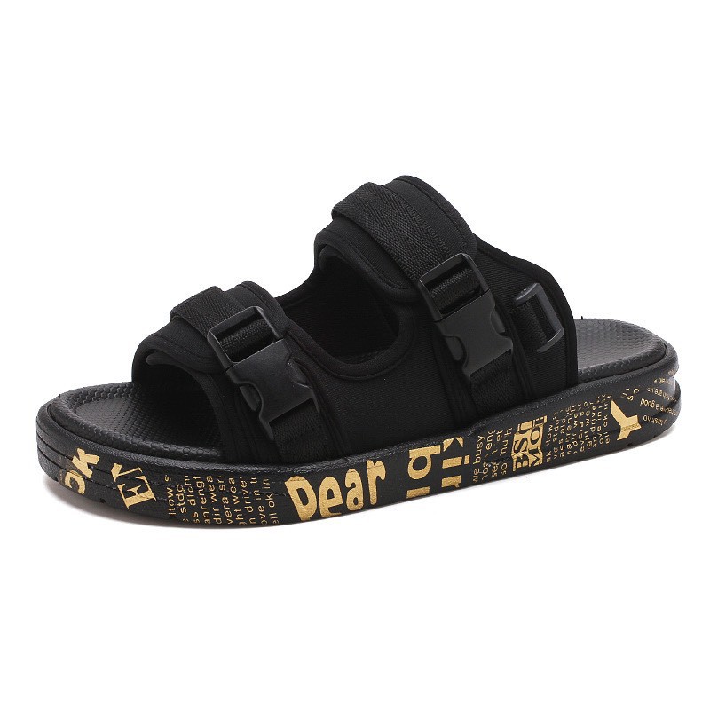 Giầy Sandal Nam Nữ Đế Chữ - quai hậu nam nữ học sinh