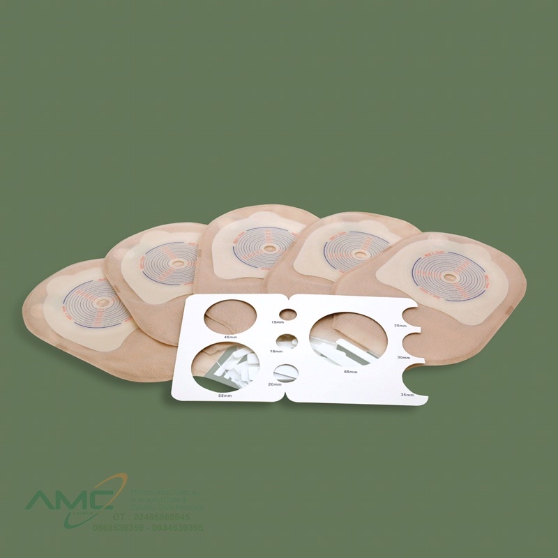 Túi hậu môn nhân tạo 1 mảnh cao cấp AMCARE   Mã sản phẩm 12071